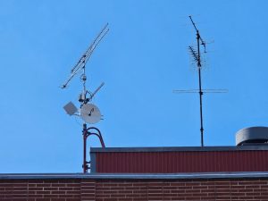 Event station's antennas